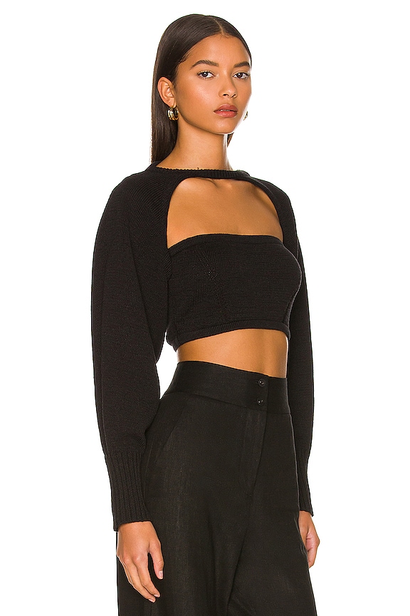 view 2 of 4 Sally Top in Black