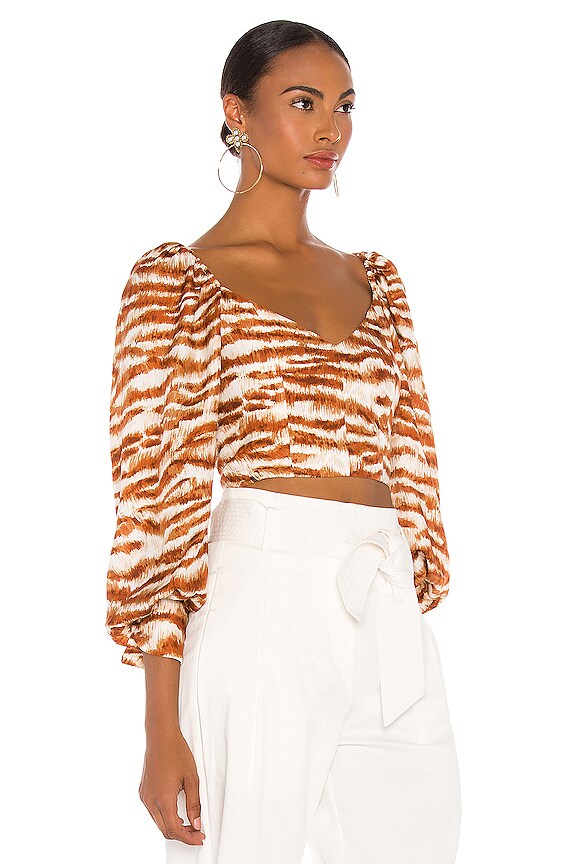 view 2 of 4 Debi Top in Amber Multi