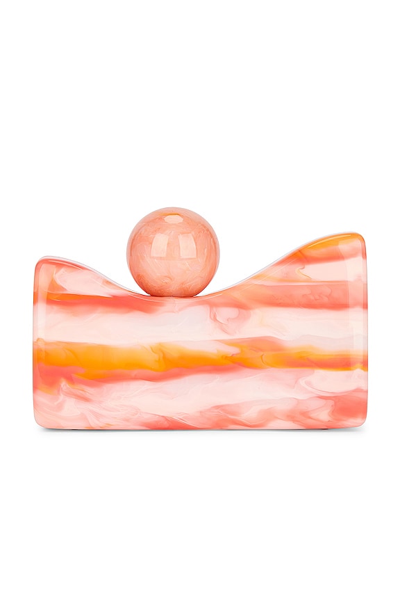 view 2 of 5 Bahar Clutch in Azalea