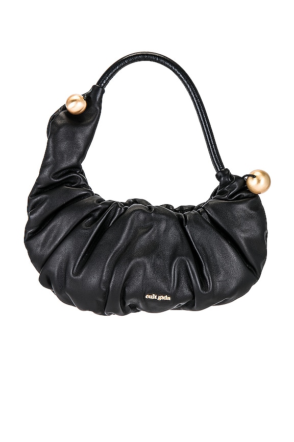 Cult Gaia Rosalia Shoulder Bag in Black | REVOLVE