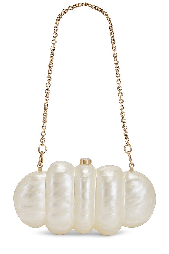 view 2 of 5 Puffer Clutch in Ivory