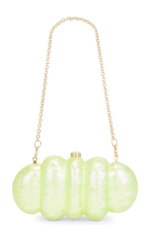 view 2 of 5 Puffer Clutch in Honeydew