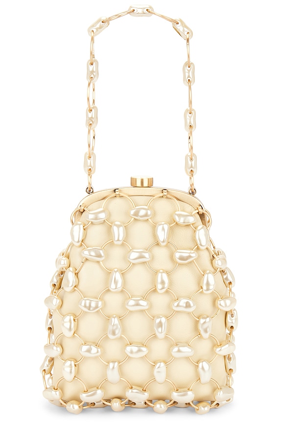 view 2 of 5 Brielle Wristlet in Champagne Pearl