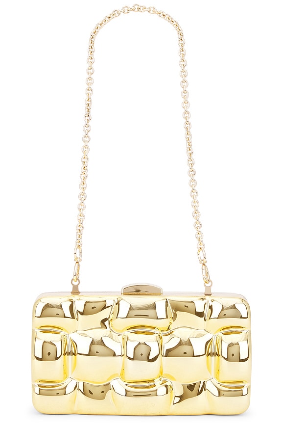 view 2 of 7 Darcy Clutch in Shiny Gold