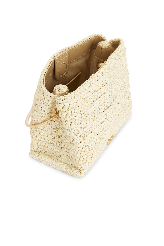 Cult Gaia Lalli Top Handle Bag in Natural | REVOLVE