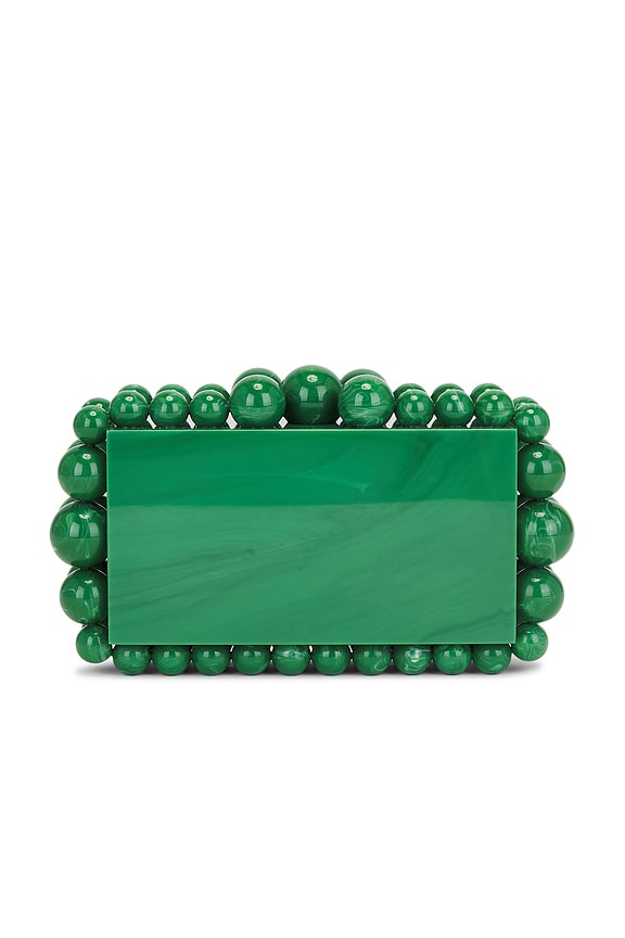 view 2 of 7 Eos Clutch in Deep Basil