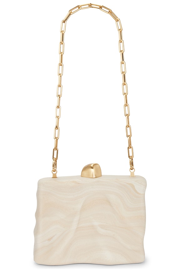 view 2 of 7 Flyn Clutch in Travertine