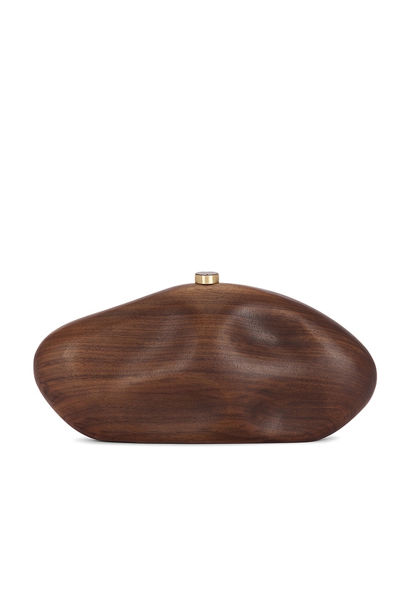 view 2 of 6 THE CALDERA 클러치백 in Walnut