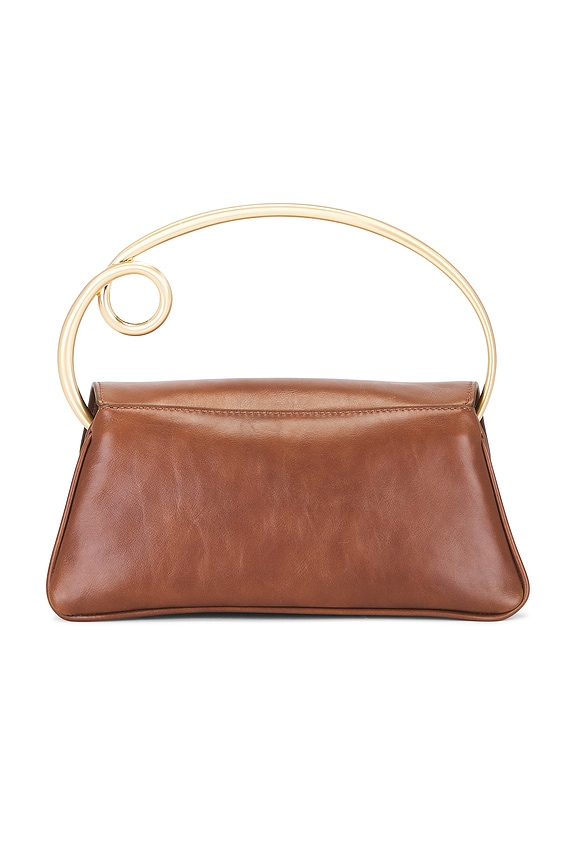 view 2 of 6 SAC À MAIN AVEC ANSE EMILY in Saddle