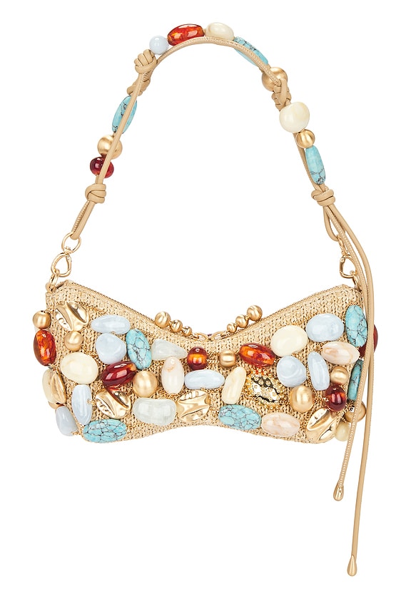 view 1 of 7 POCHETTE MERCIER in Ibiza Turquoise