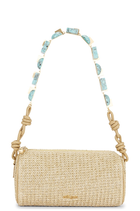 view 1 of 5 SAC PORTÉ ÉPAULE ZOZINA in Ibiza Turquoise