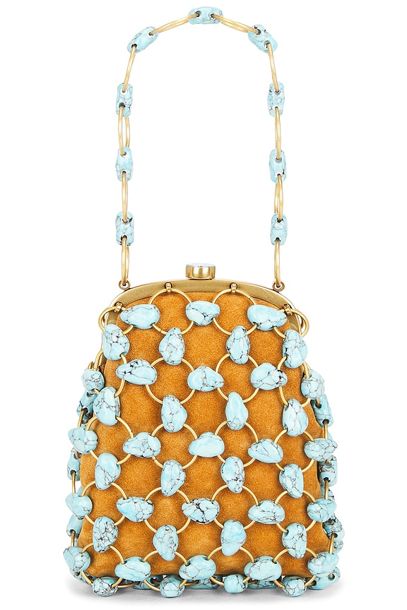 view 2 of 6 POCHETTE BRIELLE in Ibiza Turquoise