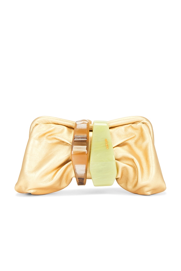 view 2 of 8 Julita Clutch in Brass Brass
