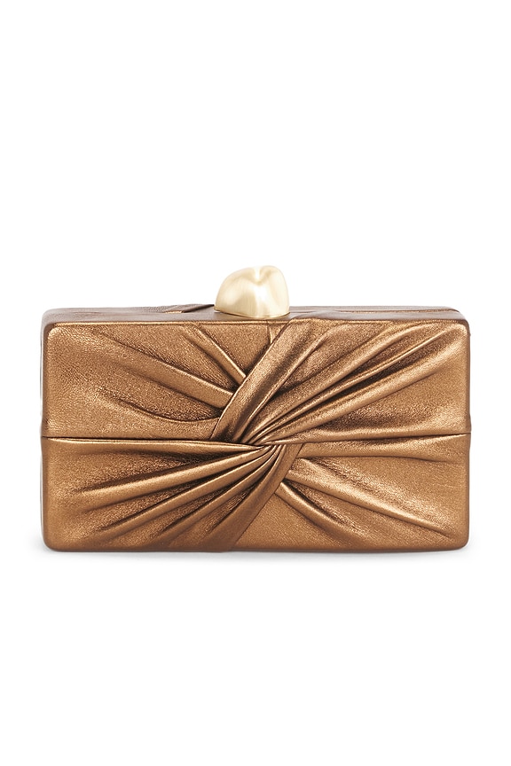 view 2 of 7 Lisse Clutch in Bronze