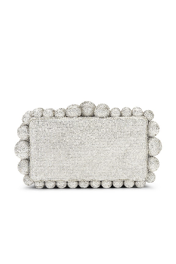 view 2 of 5 Eos Rhinestone Clutch in Clear