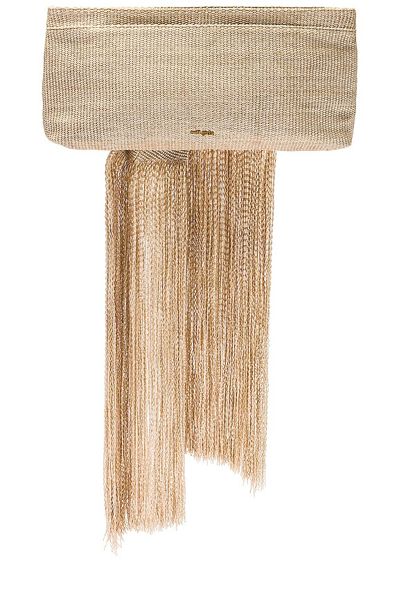 view 2 of 5 Banu Fringe Clutch in Cream