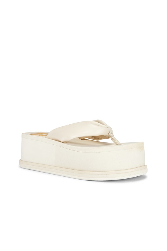 view 2 of 5 Cg Platform Flip Flops in Off White