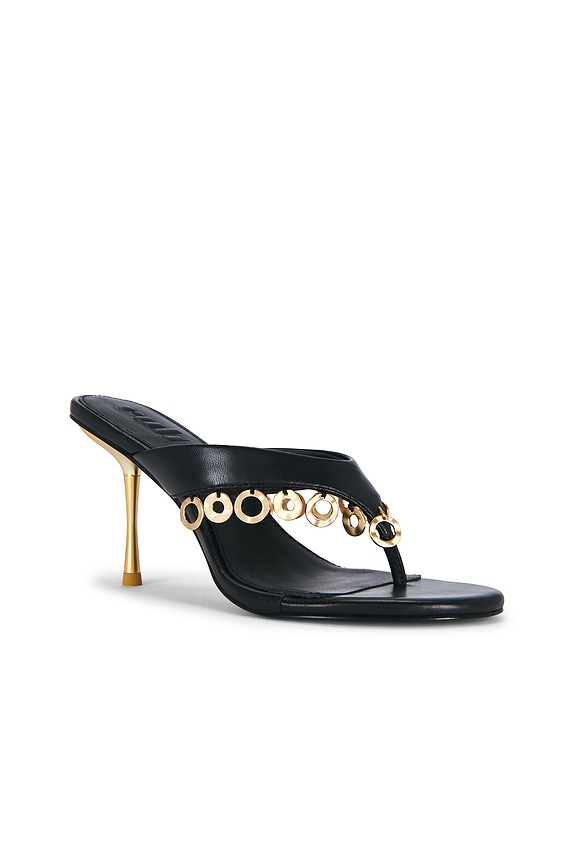 view 2 of 5 Stella Embellished Sandal in Black