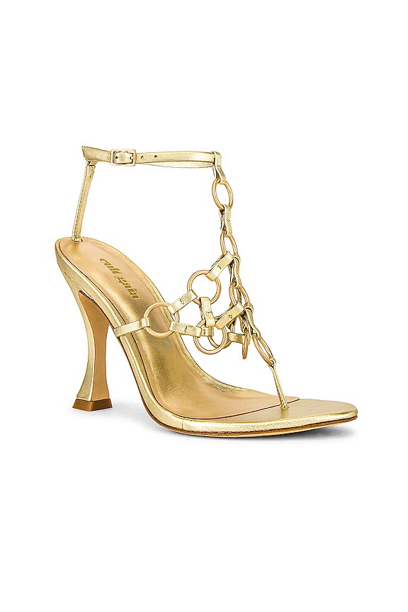 view 2 of 5 Athena Heel in Gold