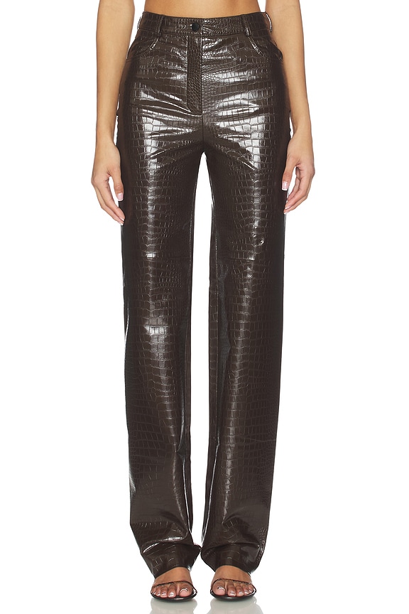 view 1 of 6 PANTALON KILLA in Brown Croc