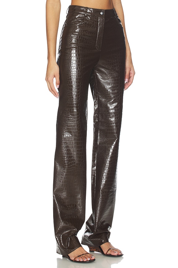 view 2 of 6 PANTALON KILLA in Brown Croc