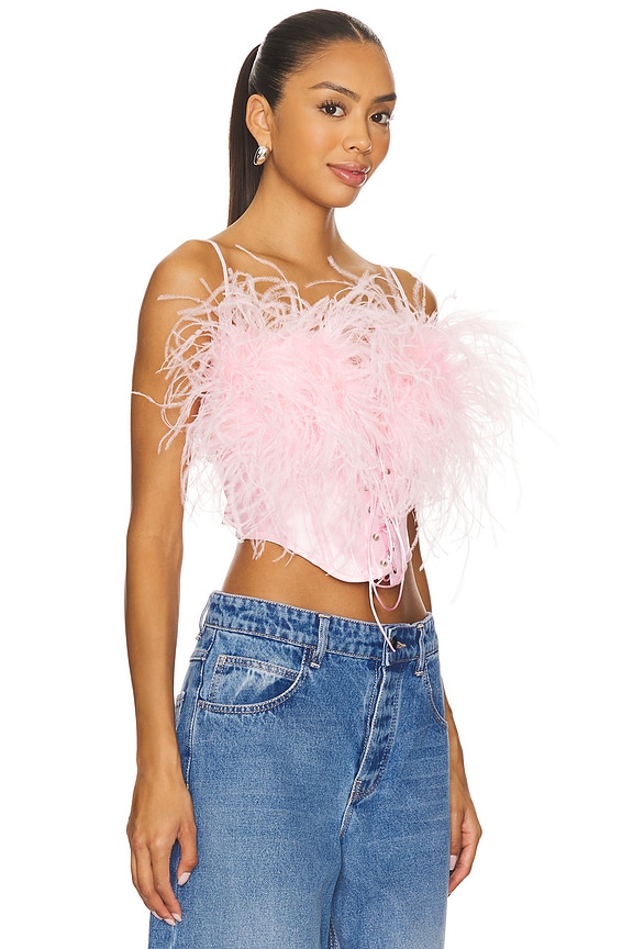 view 2 of 4 Cloud Nine Bra Set in Desire Pink