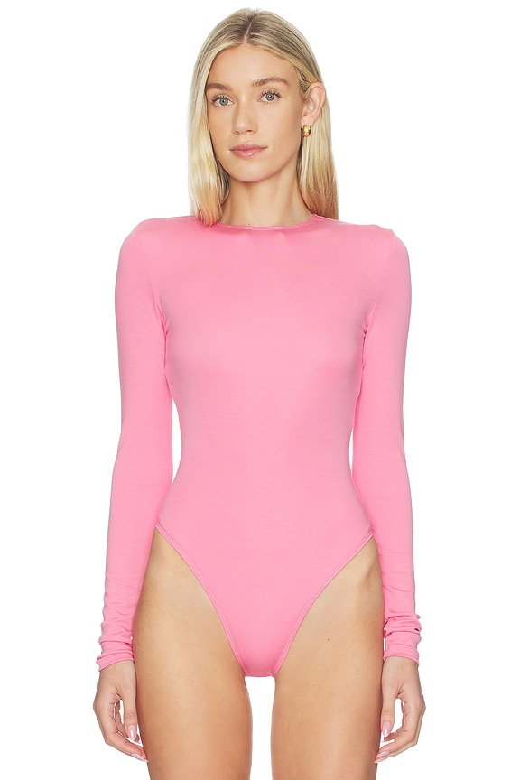 view 2 of 5 Skin Bodysuit in Pink