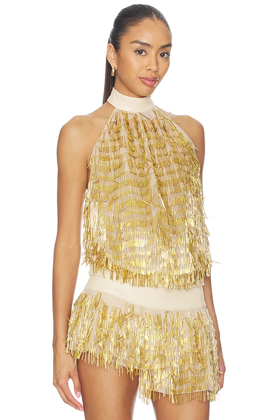 view 2 of 6 Copacabana Top in Gold