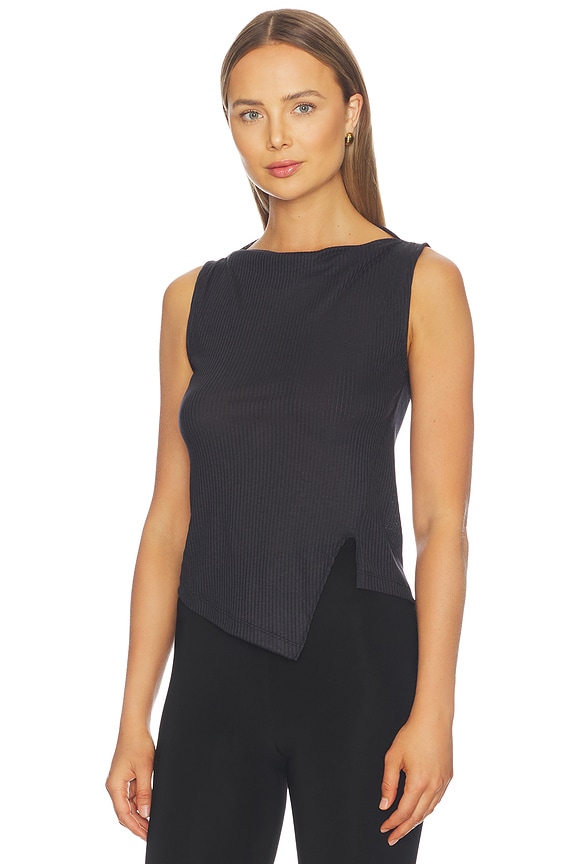 view 2 of 4 Nila Top in Onyx Cotton