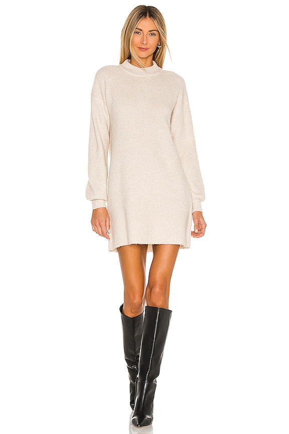 view 1 of 4 Twain Dress in Birch White