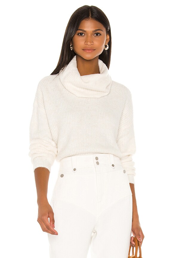 view 1 of 4 Joanna Cowl Neck Sweater in Oatmeal