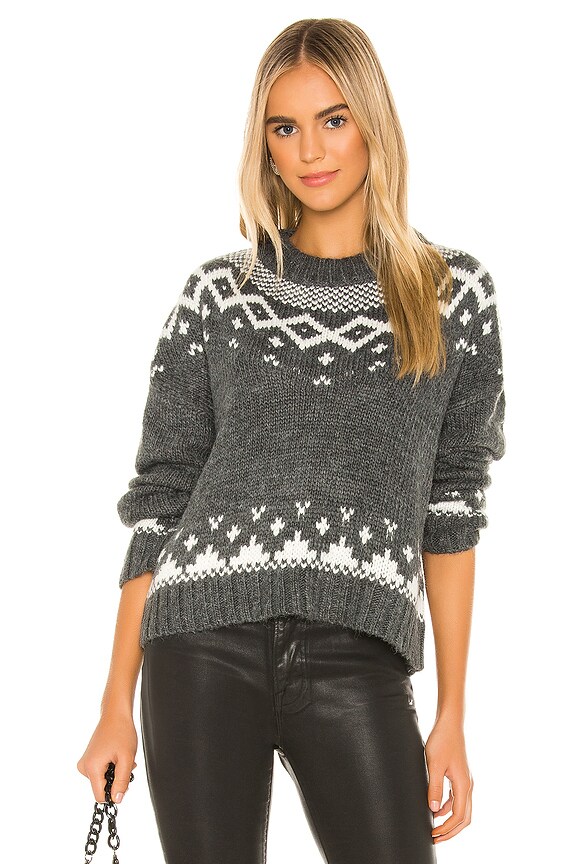 view 1 of 4 Jasmine Pullover in Medium Heather Grey