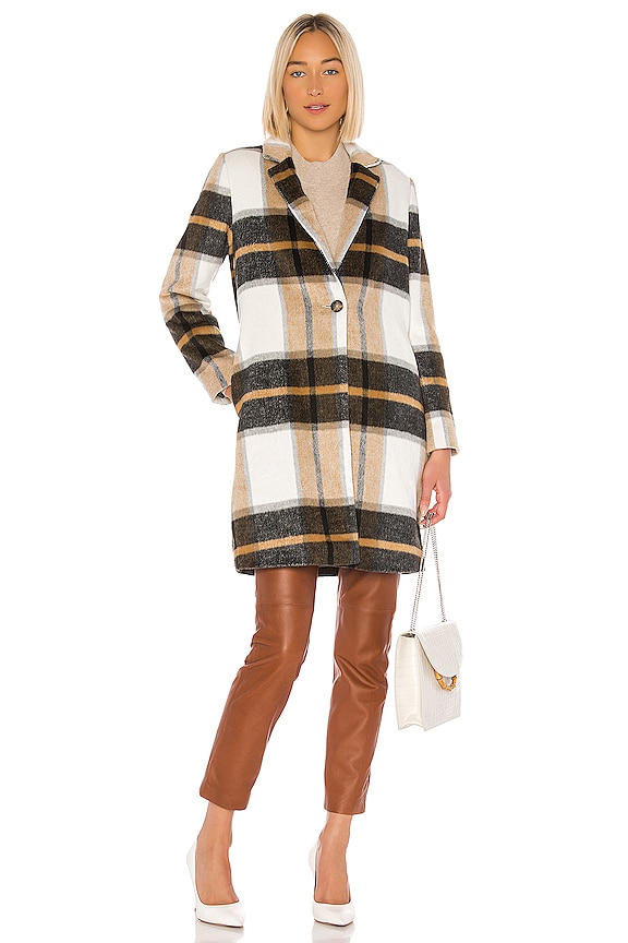 view 2 of 4 Cher Check Blazer Coat in Ivory