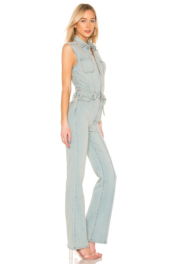 view 2 of 3 The Zenith Jumpsuit in Blue Wave