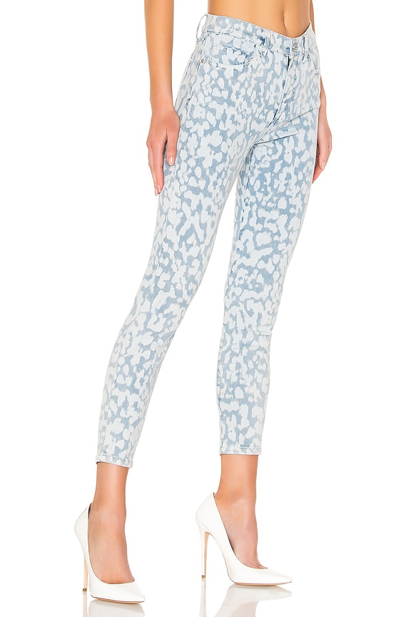 view 2 of 4 JEAN SKINNY STILETTO in Inky Leopard