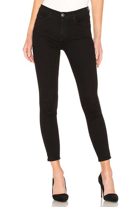 view 1 of 4 JEAN SKINNY HIGH WAIST STILETTO in 0 Clean Stretch Black