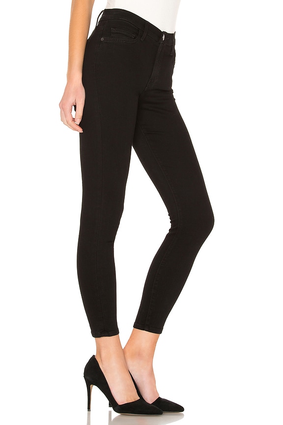 view 2 of 4 JEAN SKINNY HIGH WAIST STILETTO in 0 Clean Stretch Black
