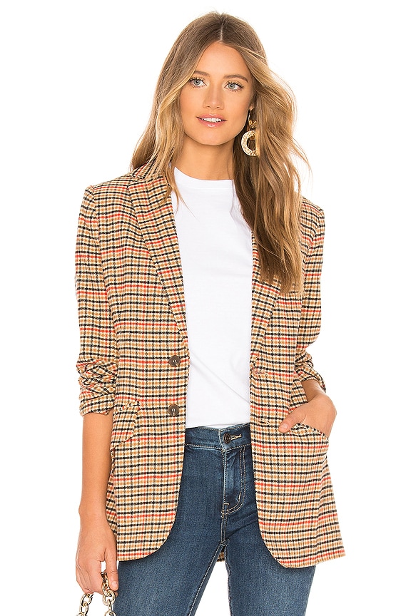 view 1 of 4 The Date Night Blazer in Large Houndstooth