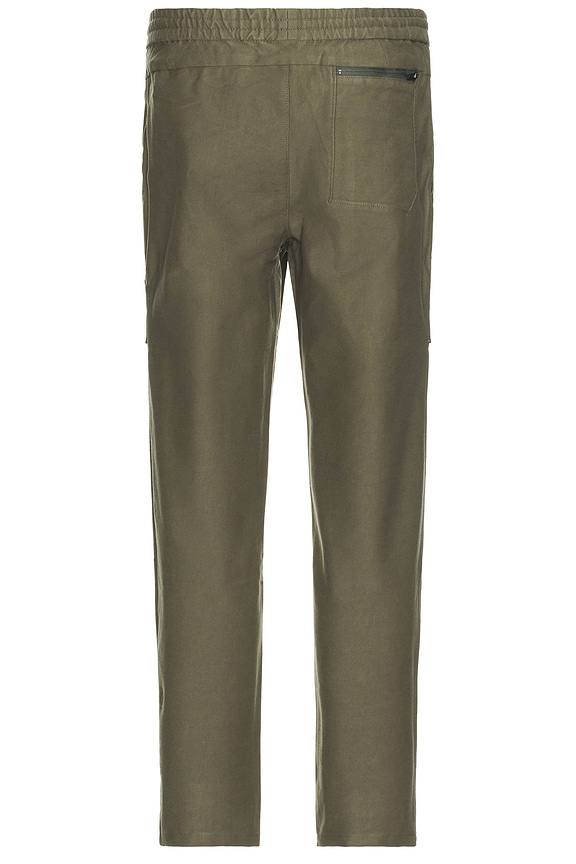 view 2 of 4 Icon Pull On Cropped Pant in Tea Leaf