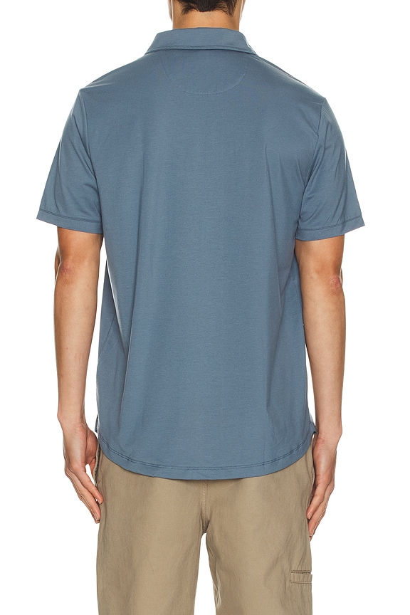 view 2 of 4 Ao Polo in Cadet Blue