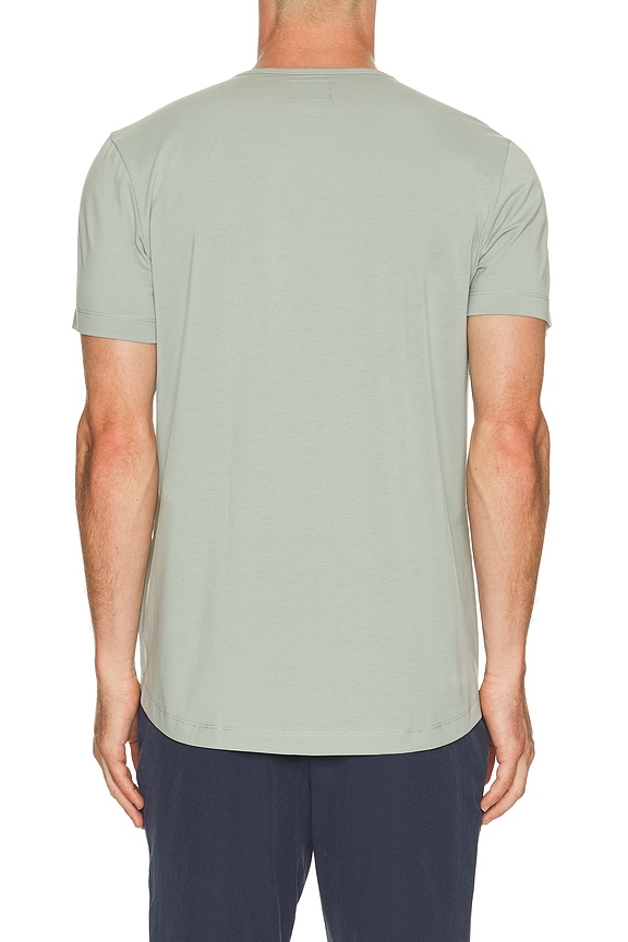 view 2 of 4 CURVE HEM 티셔츠 in Slate Grey