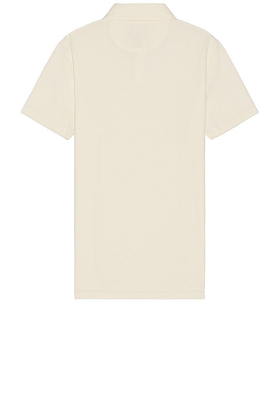 view 2 of 3 Coz Split Hem Polo in Ivory