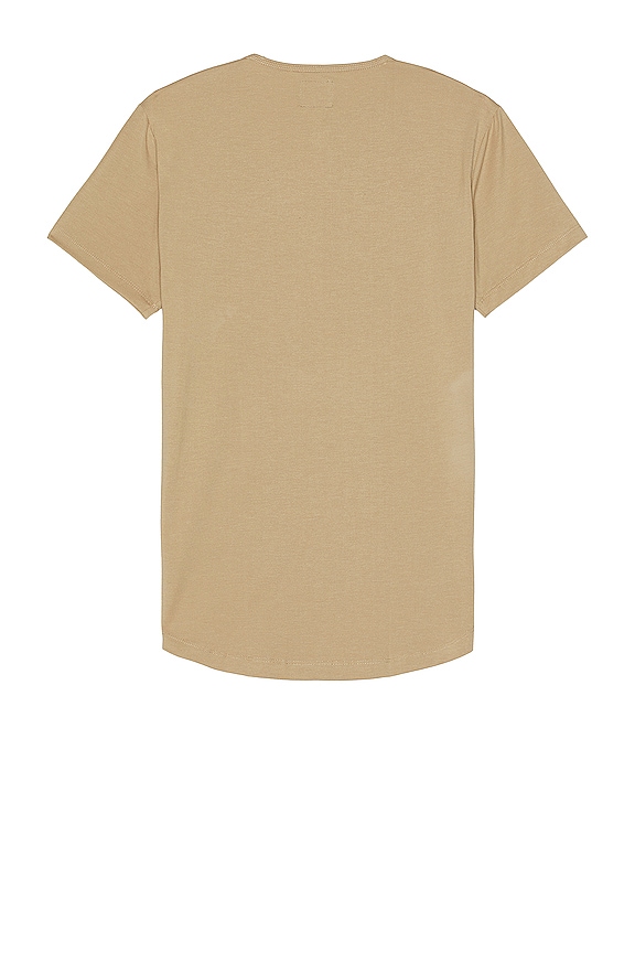 view 2 of 3 Ao Curve Hem Henley in Dove
