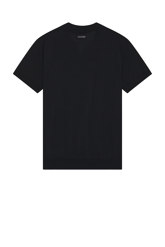 view 2 of 3 Riviera Knit Polo in Black