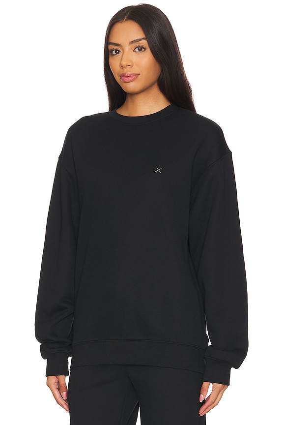 view 2 of 4 Divine Fleece Pullover in Black