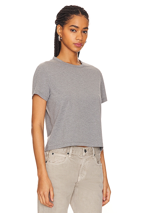 view 2 of 4 Almost Friday Tee in Heather Grey