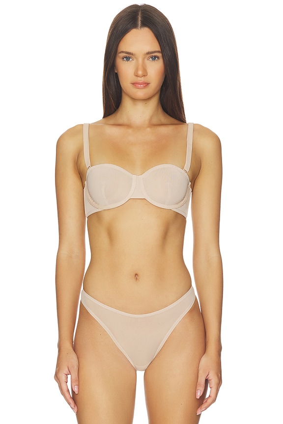 view 2 of 5 The Strapless Bra in Sand