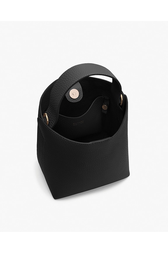 view 2 of 6 Mini Linea Bucket Bag in Black