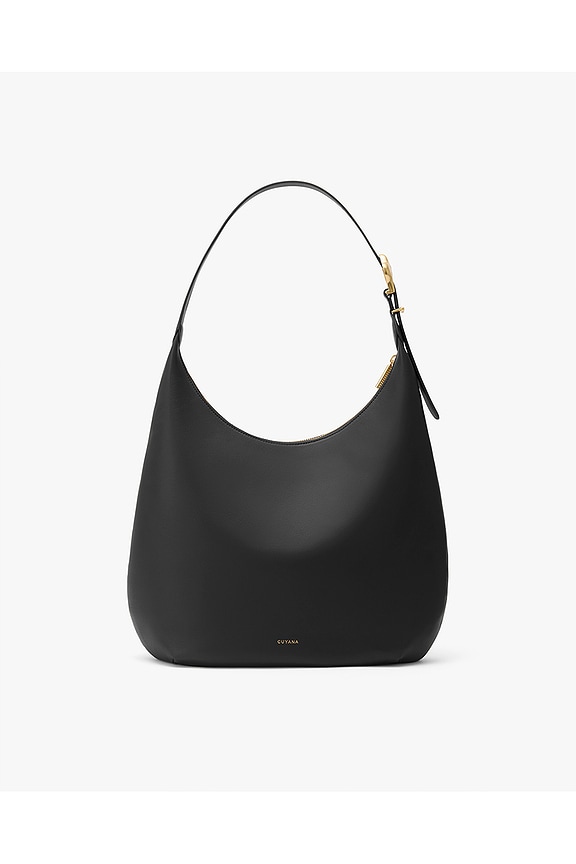 view 2 of 10 Oversized Celestia Shoulder Bag in Black