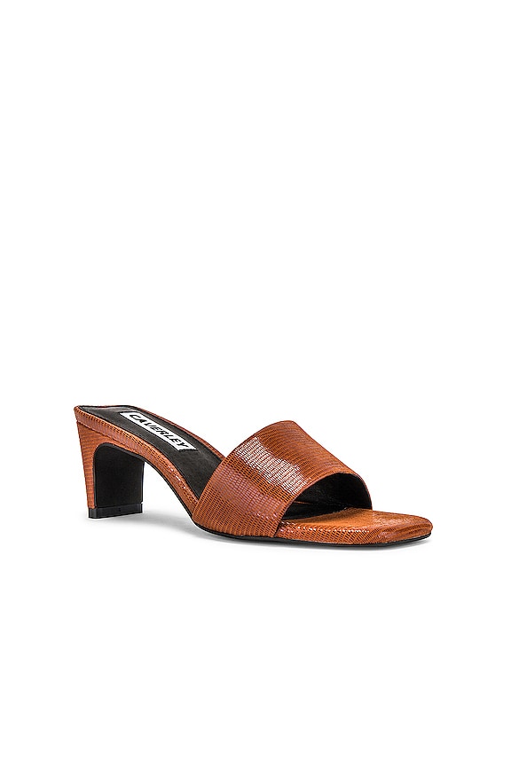 view 2 of 5 Candice II Mule in Chestnut Reptile